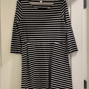 3/4 sleeve dress